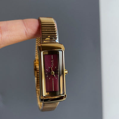 Reloj de Cadena Retro Ankela Serie Roja para Mujer - Image 17