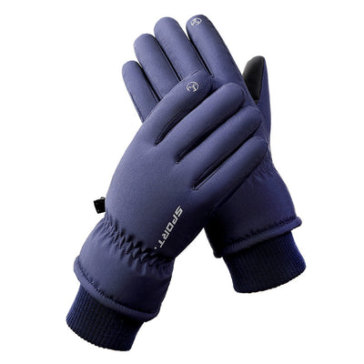 Guantes de Ciclismo Outdoor Térmicos Unisex con Pantalla Táctil y Forro Plus Velvet - Image 7