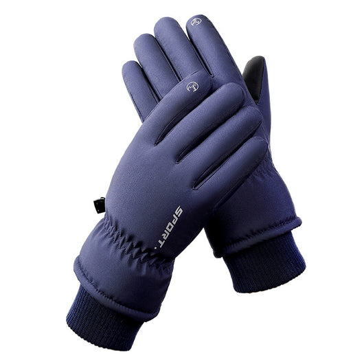 Guantes de Ciclismo Outdoor Térmicos Unisex con Pantalla Táctil y Forro Plus Velvet - Image 7