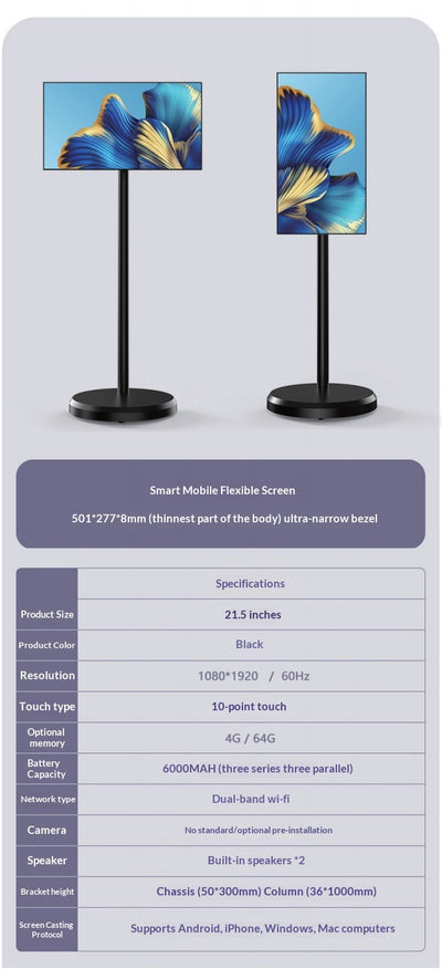Pantalla Inteligente Inalámbrica 21.5" Desmontable - Image 8