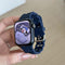 Donut Silicone Strap Casual Sports Dark Azul 38mm