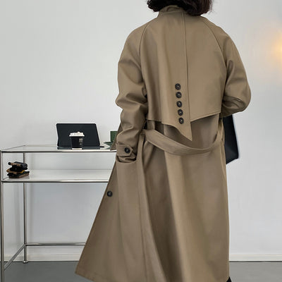 Abrigo Midi Versátil con Cintura Ajustable y Corte Slim - Image 6
