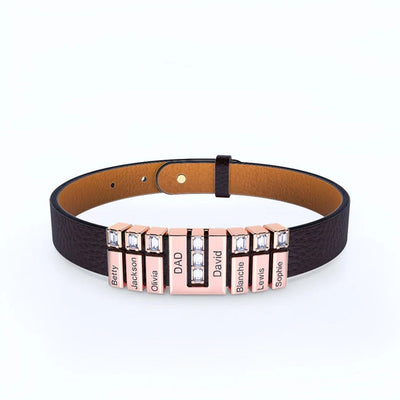 Pulsera Casual de Cuero Sintético para Hombre - Image 16