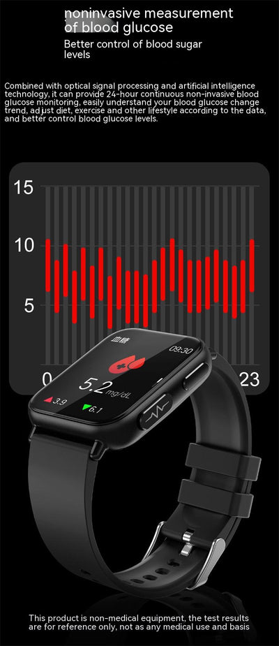 Pulsera Inteligente TK10 - Monitor de Glucosa sin Invasión - Image 13