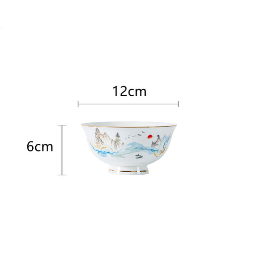 Juego de Vajilla de Porcelana Nórdica Premium para el Hogar - Image 4
