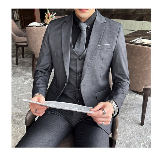 Traje Slim Fit Británico para Hombre - Conjunto Casual Elegante - Image 27