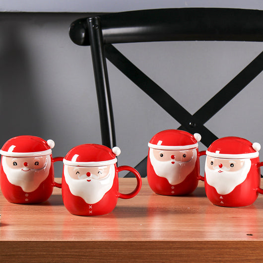Taza Navideña de Cerámica con Dibujos Infantiles - Regalo Perfecto para Estudiantes - Image 9