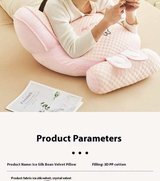 Almohada de Apoyo Lumbar Grande con Relleno Suave - Image 37