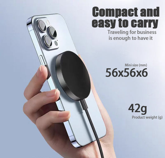 Cargador Inalámbrico Magnético 15W para iPhone 17 Pro y Modelos Anteriores - Image 6