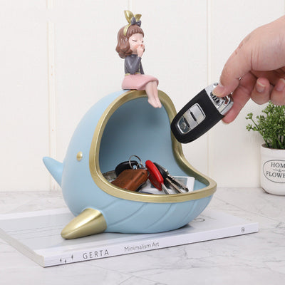 Organizador de Llaves Decorativo Animales Marinos para Sala y Entrada - Image 11