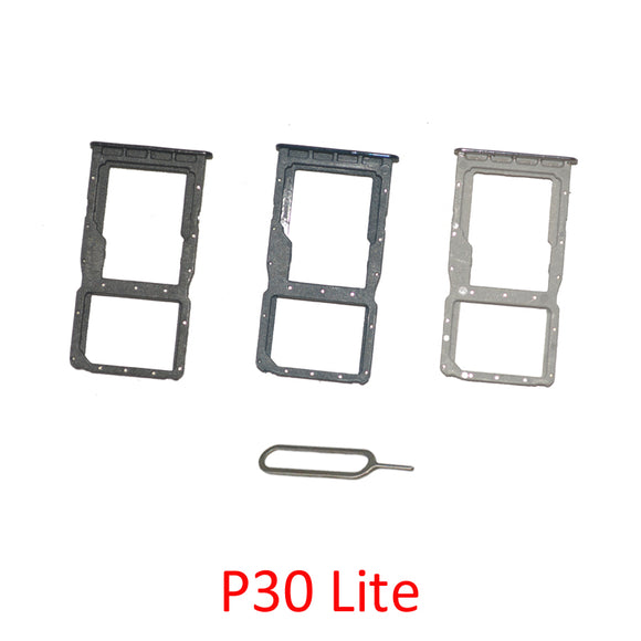 Bandeja SIM y Micro SD para Huawei P30 Lite, Repuesto Original