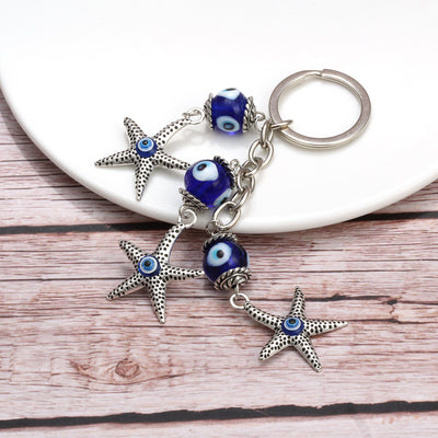 Llavero Estrella de Mar Ojo Turco Azul - Image 5