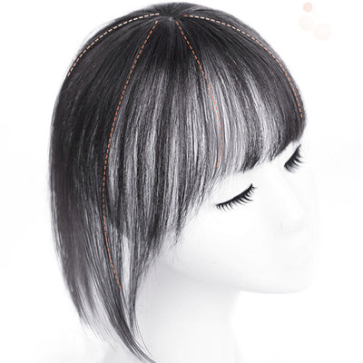 Peluca de Cabello Natural con Flequillo 3D Air - Efecto Voluminoso - Image 2