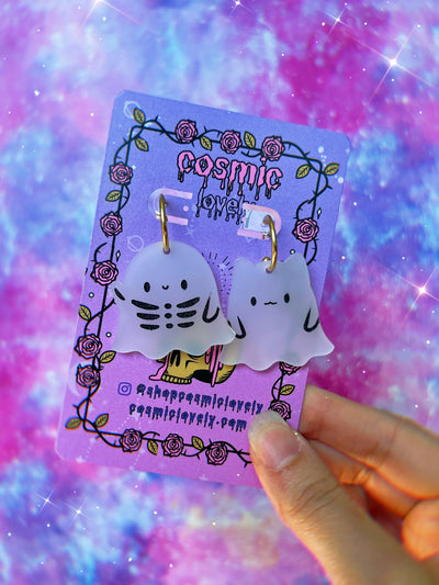 Halloween Costume Ghostie Earrings - Tekeno