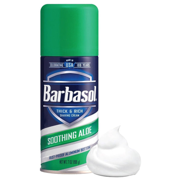 Barbasol Soothing Aloe Thick & Rich Shave Cream - 7oz