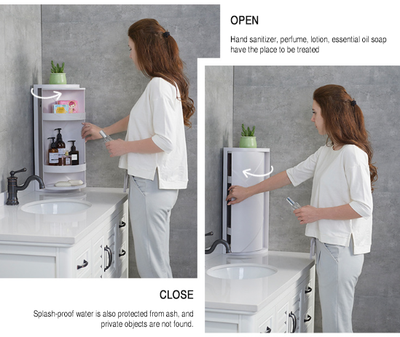Repisa Triangular de Baño sin Perforación - Estante Esquinero Organizador - Image 19