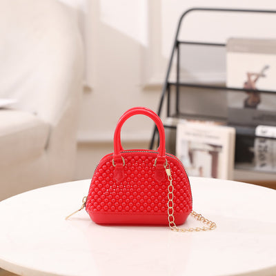 Bolso Transparente Estilo Coreano con Detalles Calados - Image 14