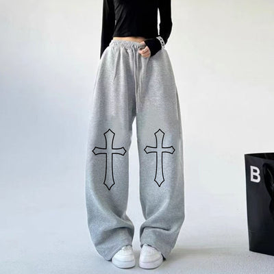 Pantalón Deportivo Cintura Alta con Cordón Estilo Hot Girl Hiphop - Image 15