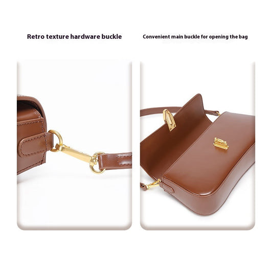 Bolso Bandolera de Cuero con Textura Salvaje para Mujer - Image 16