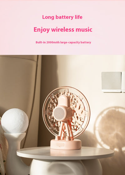 Parlante Bluetooth Rueda Ferris con Luces Atmosféricas Multicolor - Image 18