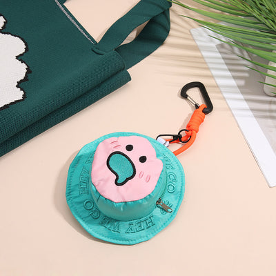 Bolsa Portaauriculares con Diseño de Carita Sonriente - Llavero Compacto - Image 3