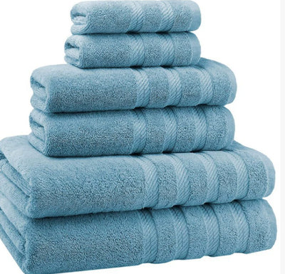 Juego de Toallas de Baño en Algodón Pima de Larga Fibra - Image 12