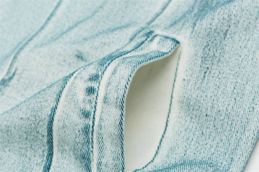 Chaqueta Denim Degradado Tie-dye para Hombre - Estilo Urbano Moderno - Image 18