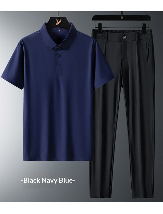 Traje Business Casual para Hombre en Tela Ice-Silk - Image 11