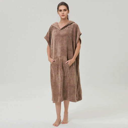 Poncho Toalla Multifuncional Absorbente de Secado Rápido - Image 11