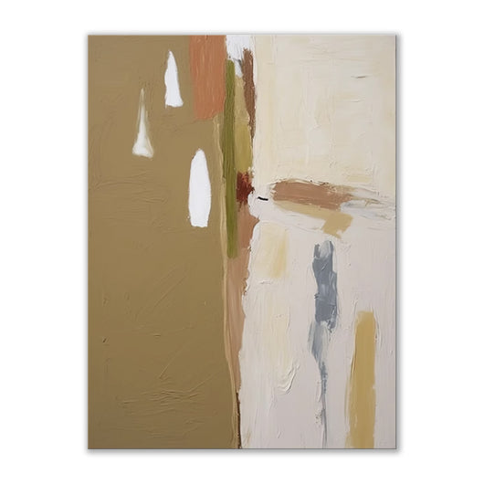 Cuadro Abstracto Minimalista Morandi - Pintura al Óleo Artesanal sin Marco - Image 5