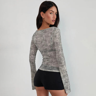 Blusa Estampado Animal Suelta y Cómoda para Mujer - Image 13