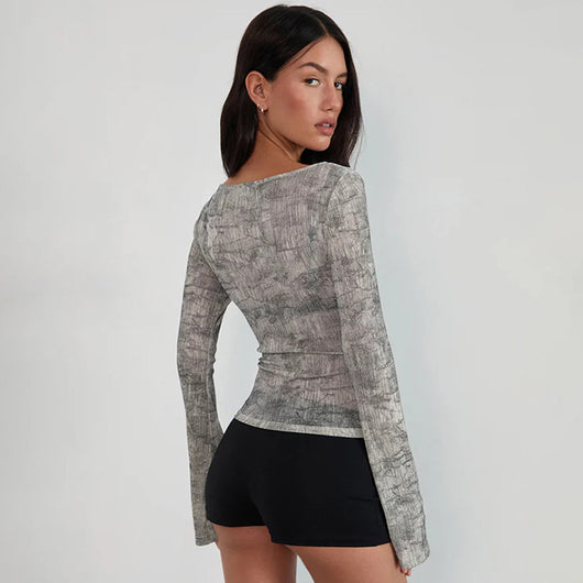 Blusa Estampado Animal Suelta y Cómoda para Mujer - Image 13
