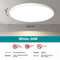 Blanco 30 Cm Luz Blanca 6500K