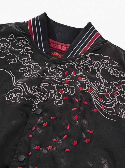Chaqueta Bordada de Dragón Volador y Nubes de Buen Augurio - Image 10
