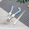 Mango Curvo Azul Grande
