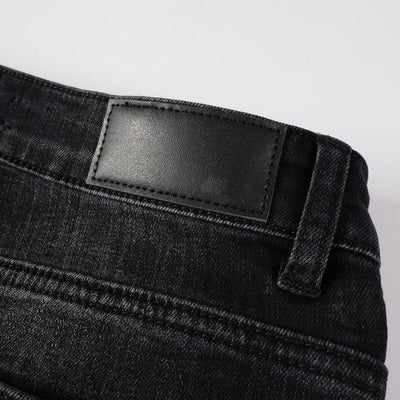 Jeans Slim Ajustado con Detalles Rotos - Image 21