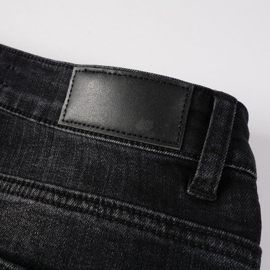 Jeans Slim Ajustado con Detalles Rotos - Image 21