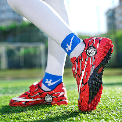 Botines de Fútbol Infantiles con Velcro y Tacos - Image 11
