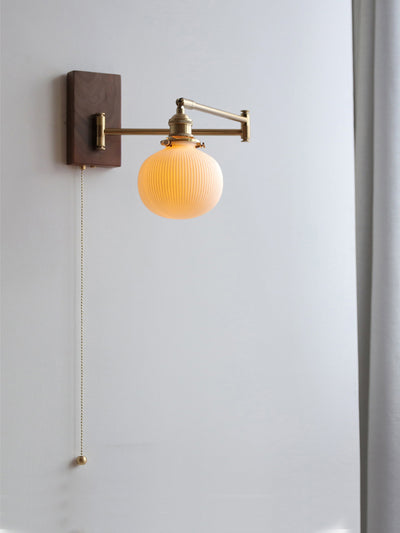 Lámpara de Pared Giratoria Retro Estilo Japonés para Cabecera - Image 8