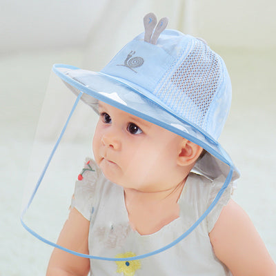 Gorro Protector Antigotas para Bebé con Máscara Integrada