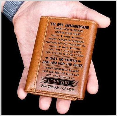 Billetera de Cuero para Hombre con Grabado Láser Personalizado - Image 9