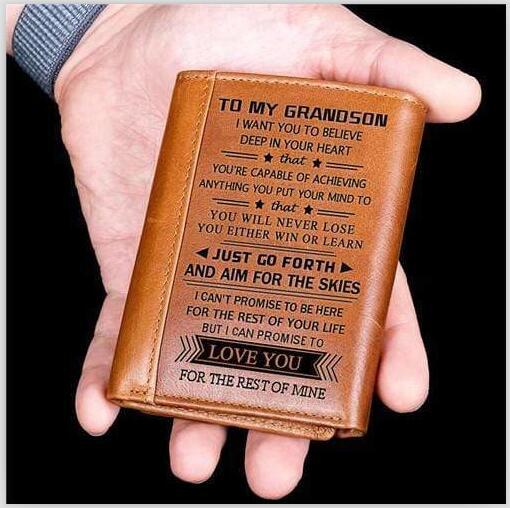 Billetera de Cuero para Hombre con Grabado Láser Personalizado - Image 9