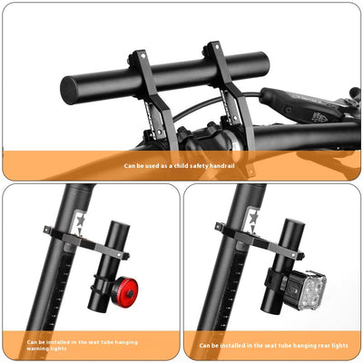 Extensión de Manillar de Aleación de Aluminio para Bicicleta de Montaña - Image 3