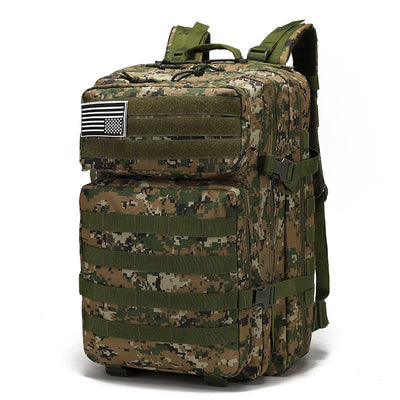 Mochila Táctica 45L para Senderismo - Unisex con Correas Ergonómicas - Image 11