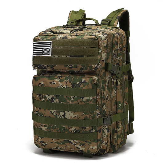 Mochila Táctica 45L para Senderismo - Unisex con Correas Ergonómicas - Image 11