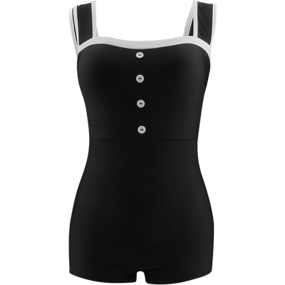 Traje de Baño Enterizo para Busto Pequeño con Soporte y Cobertura Abdominal - Image 6