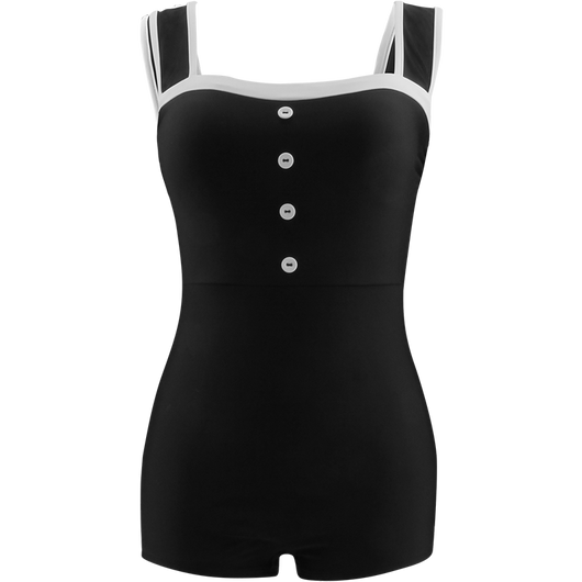Traje de Baño Enterizo para Busto Pequeño con Soporte y Cobertura Abdominal - Image 6