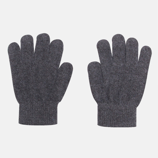 Guantes de Cashmere Puro con Dedos Separados para Niños