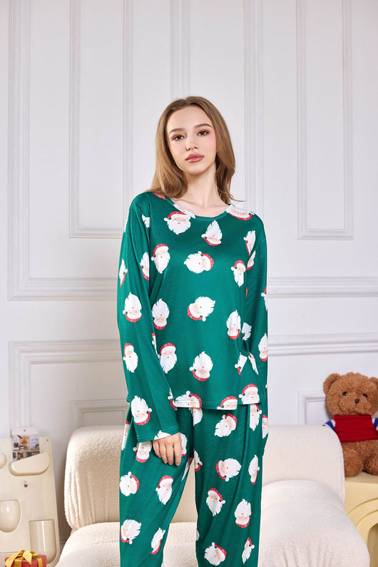 Pijama Infantil Dos Piezas Estampado en Seda de Leche - Image 7