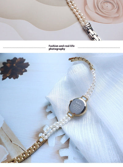 Reloj Pulsera de Perlas Agua Dulce 6A Natural - Diseño Versátil de Alta Gama - Image 7